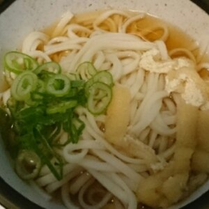 関西風あっさりツユのうどん